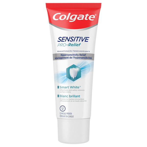 Advanced formula for hypersensitivity relief (Clinically Proven). Helps instantly repair sensitive teeth and provides lasting protection against hypersensitivity.†